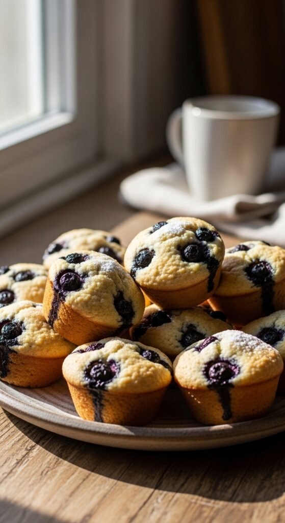Blueberry Yogurt Muffins