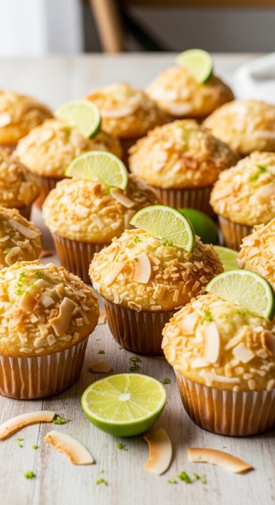 Coconut Lime Muffins