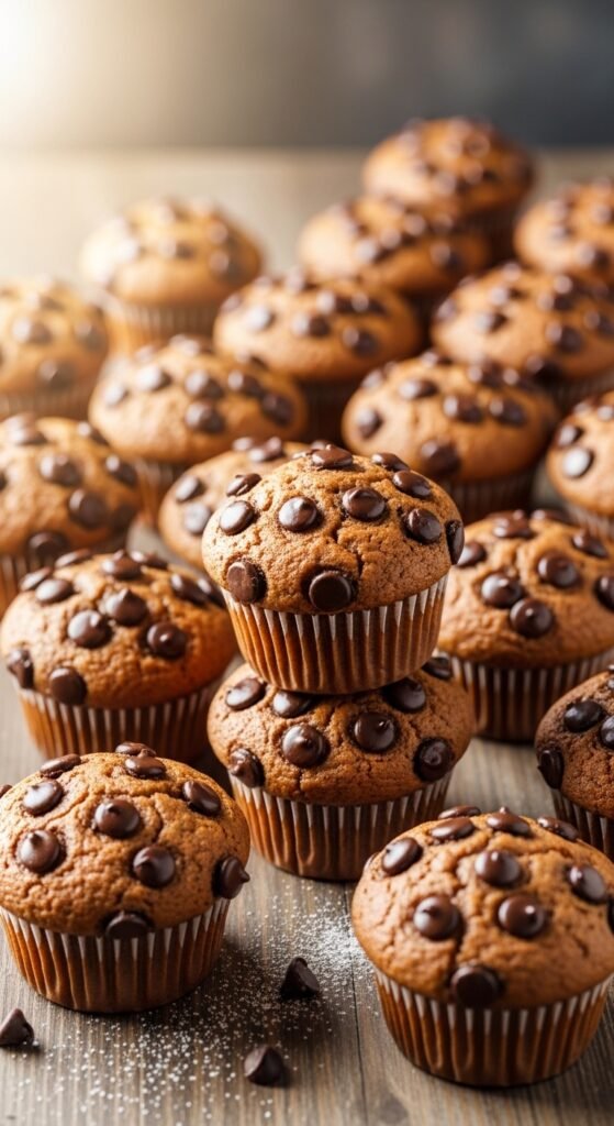 Chocolate Chip Spring Muffins