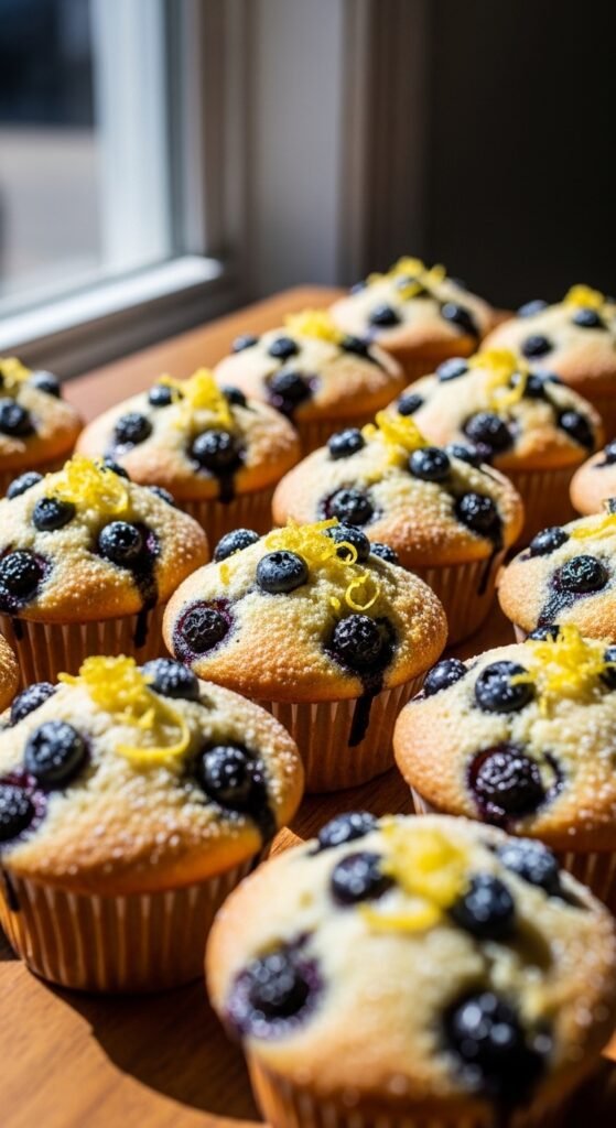 Lemon Blueberry Muffins