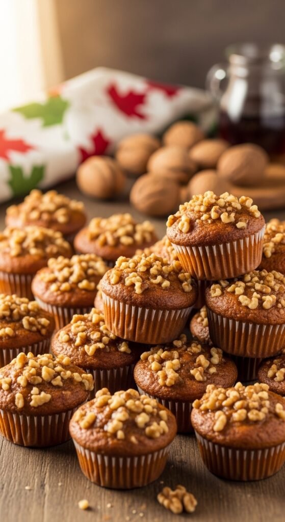 Maple Walnut Muffins