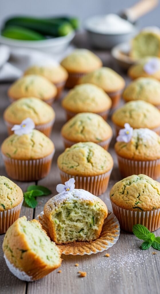 Zucchini Spring Muffins