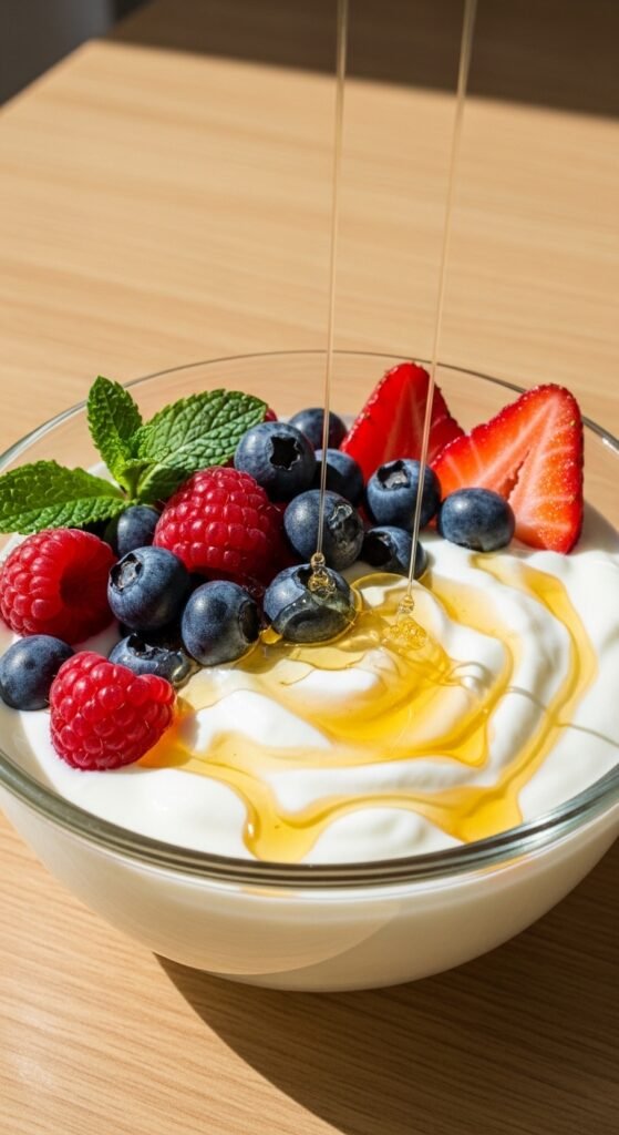 How to make yogurt desserts