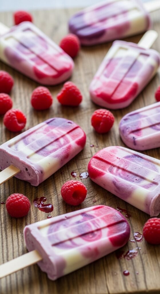 Frozen Yogurt Pops