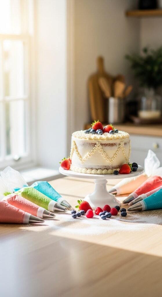 How to decorate desserts