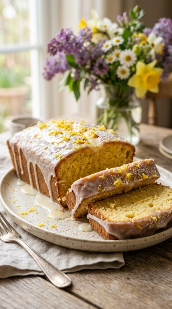 Lemon Glazed Sweet Bread