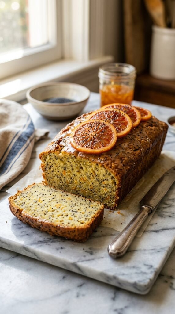 Orange Poppy Seed Loaf