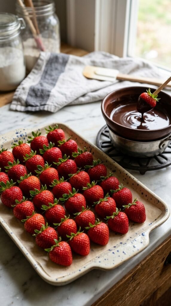 Prepare Your Desserts for Dipping