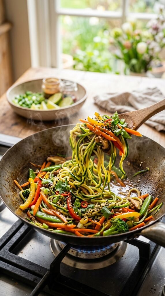 Zucchini Noodle Stir-Fry