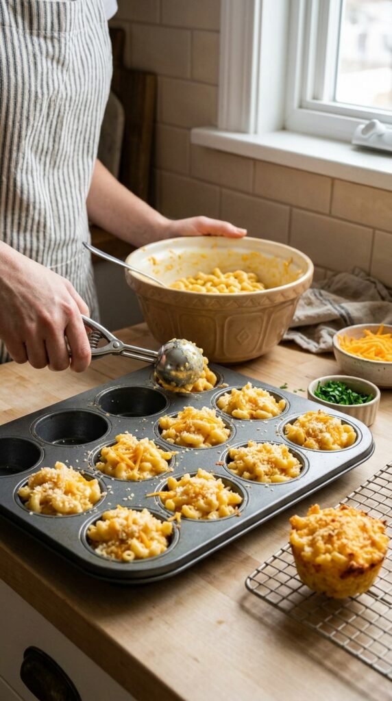 Baked Mac and Cheese Cups