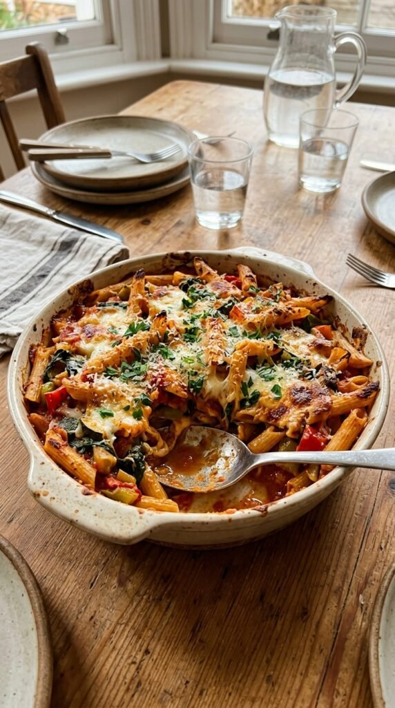 Baked Pasta with Vegetables