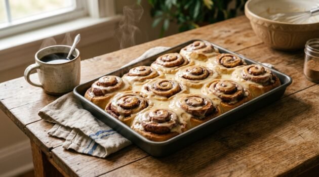 How to Make Gooey Cinnamon Rolls with Icing