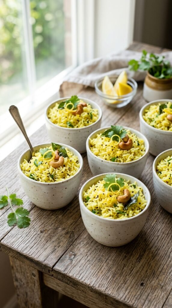 Lemon Rice Cups