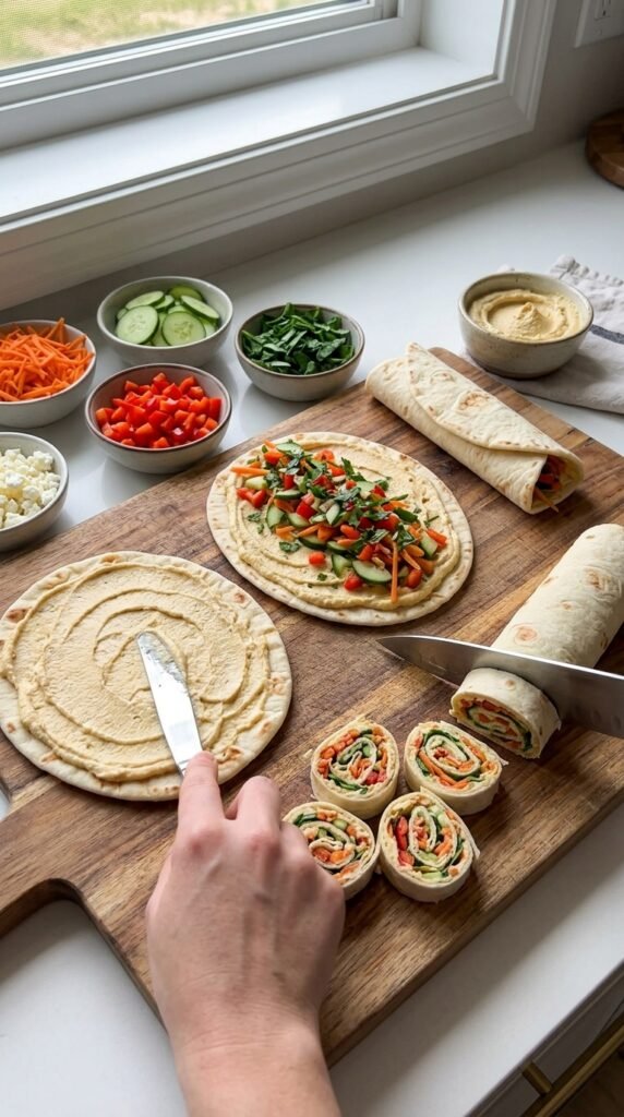 Homemade Flatbread Wraps