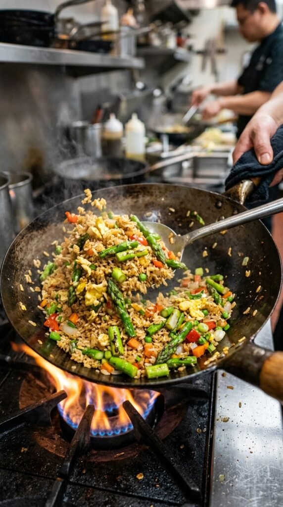 Asparagus Fried Rice