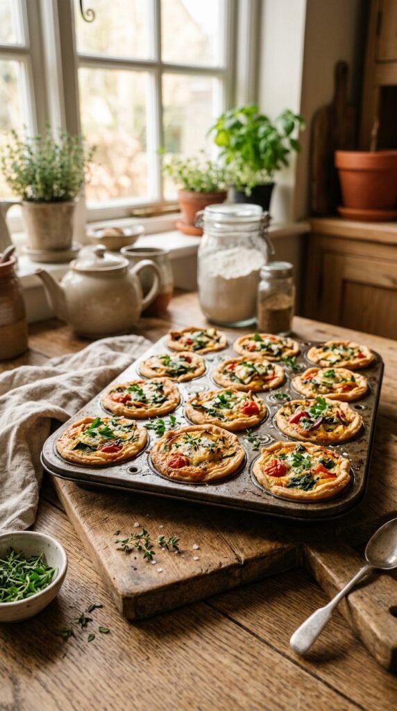 Mini Vegetable Quiches