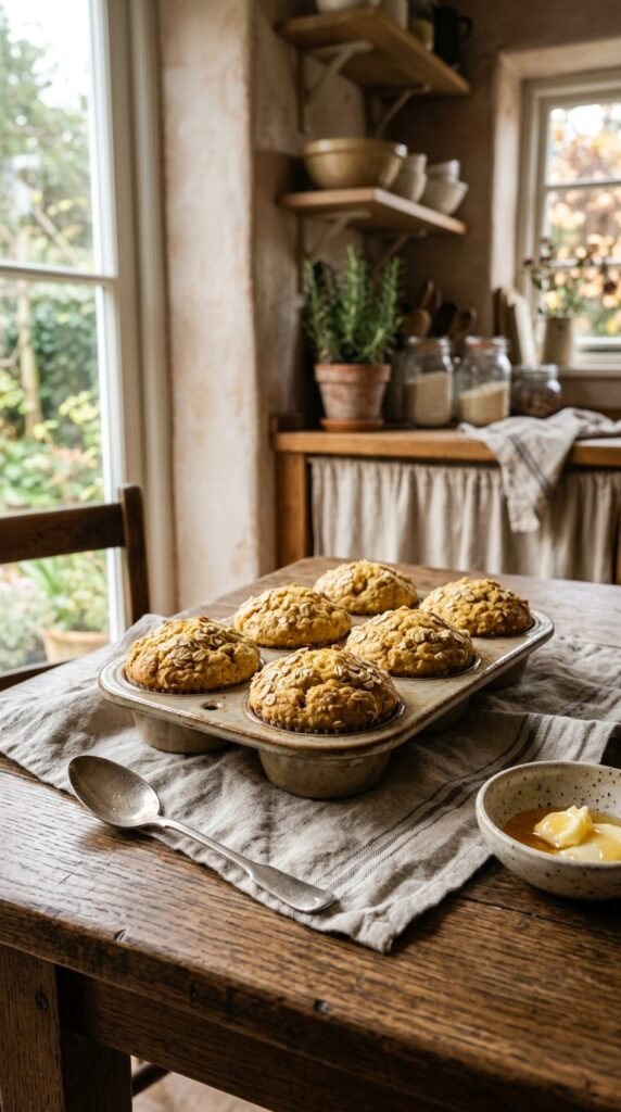 Mini Oatmeal Muffins