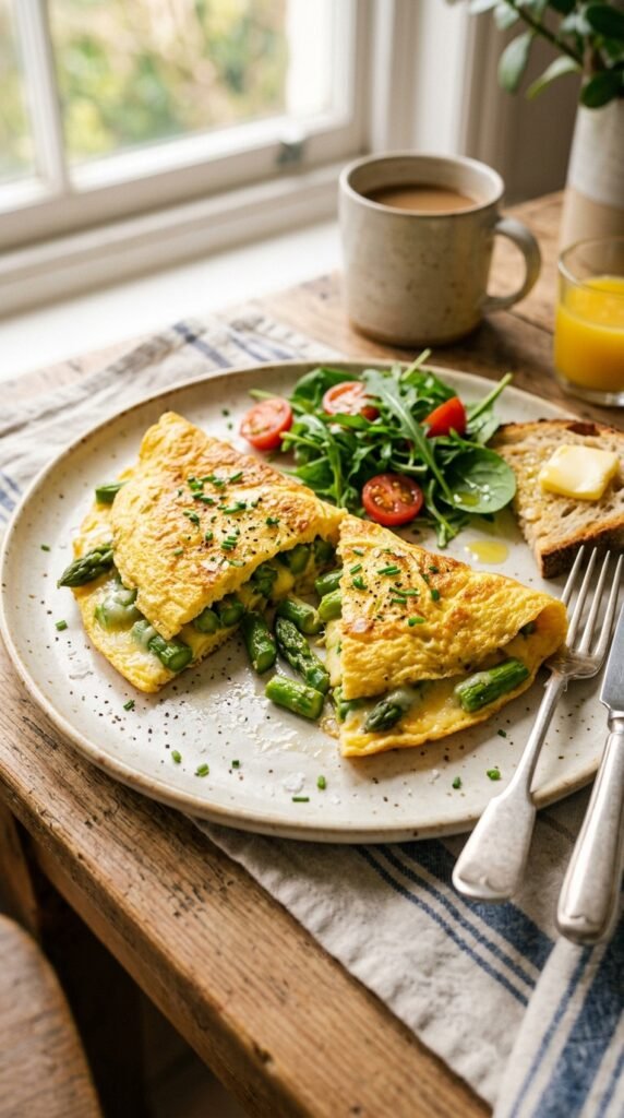 Asparagus Omelette