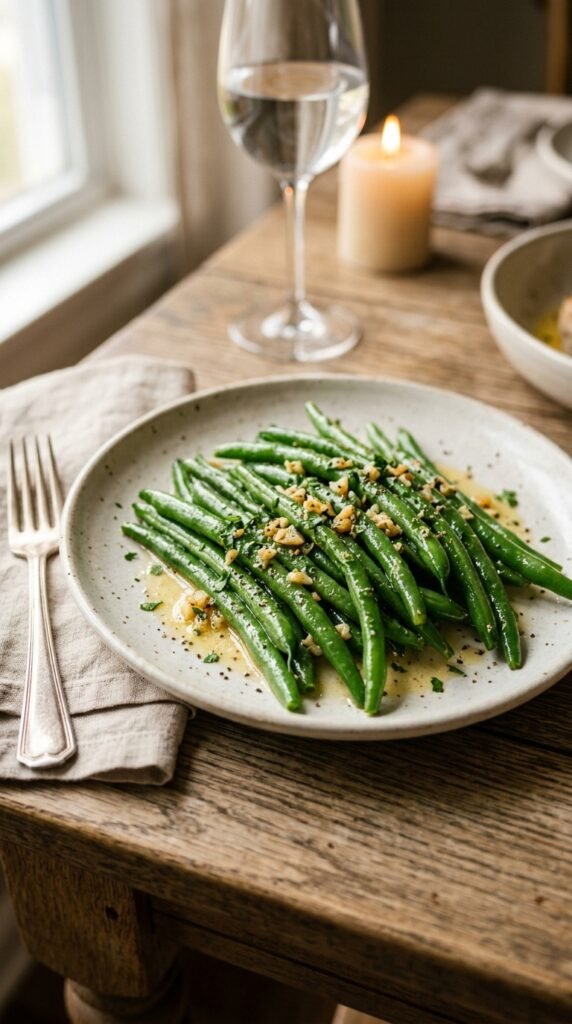Garlic Butter Green Beans