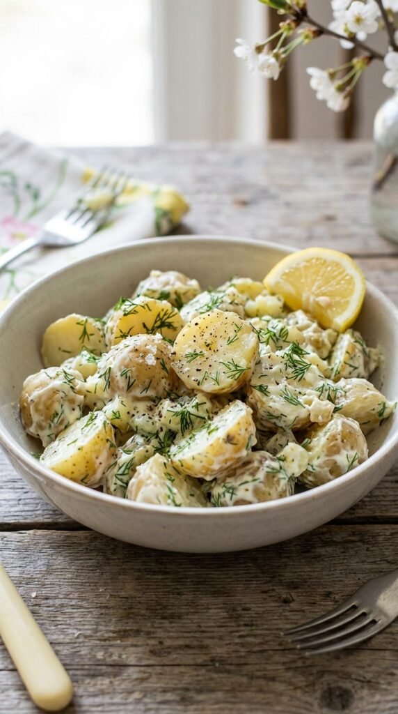 Creamy Potato Dill Salad