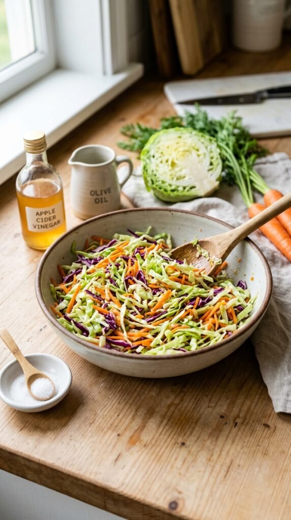 Cabbage Carrot Slaw