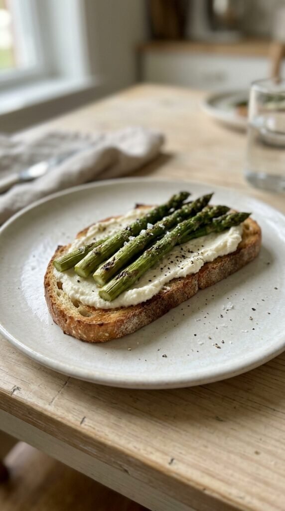 Asparagus Toast
