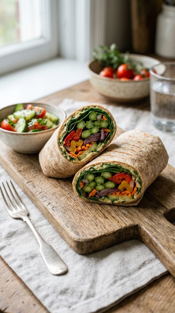 Asparagus Veggie Wrap