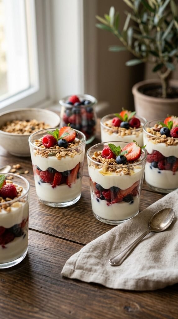 Mini Fruit Parfaits